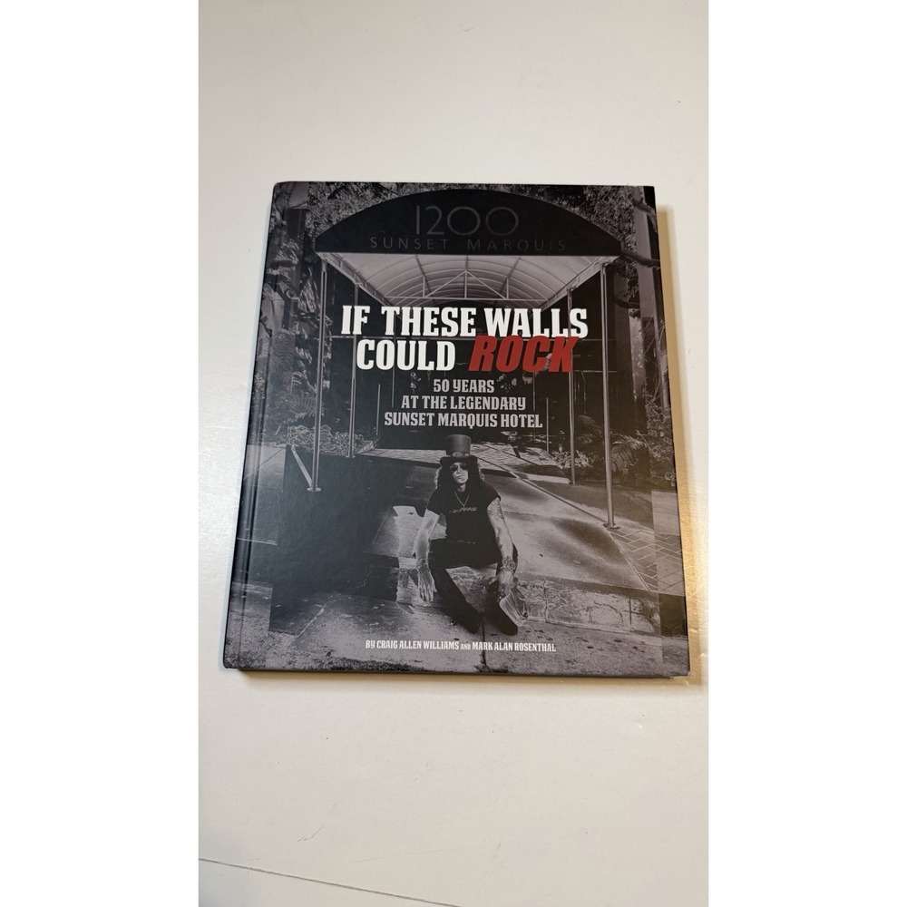 If These Walls Could Rock Craig Williams & Mark Alan Rosenthal SIGNED Hardcover